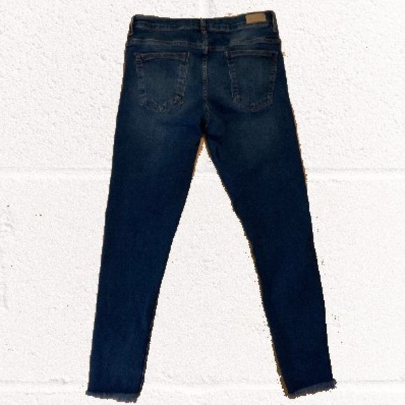 Pearl Embellished Zara Women's Jeans - Picture 2 of 5